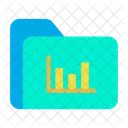 Folder Analytics Data Icon