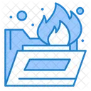 Folder Antivirus Folder Burn Burn Folder Icon