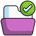 Folder approved  Icon