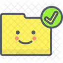 Folder Checkmark Checkmark Verified Icon