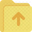Folder arrow up  Icon