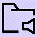 Folder Audio Folder Audio Icon