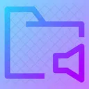 Folder Audio Folder Audio Icon