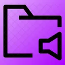 Folder Audio Folder Audio Icon