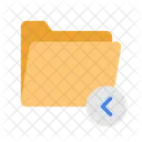Folder back  Icon