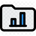 Folder Bar Chart Bar Chart Analytics Icon