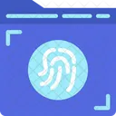 Folder Biometric  Icon