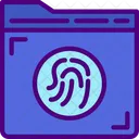 Folder Biometric Folder Lock Folder Security Icon