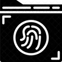 Folder Biometric Folder Lock Folder Security Icon