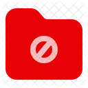 Folder Blocked  Icon