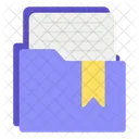 Folder Bookmark Bookmark Directory Icon