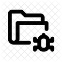 It Support Computer Malware Icon