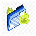 Folder Burn  Icon