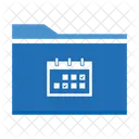 Folder Calendar Calendar Deadline Icon