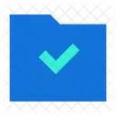Folder Check Tick Check Icon