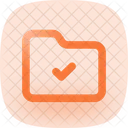 Folder Check In Lc Icon