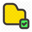 Folder checklist  Icon