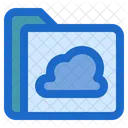 Folder cloud  Icon