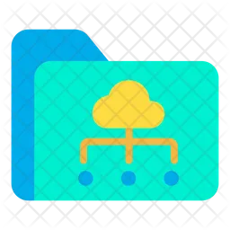 Folder Cloud  Icon
