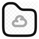 Folder Cloud Icon