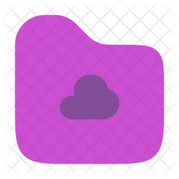 Folder cloud  Icon