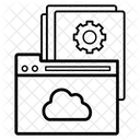 Folder cloud file setting  Icon