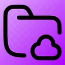 Folder Cloud Icon