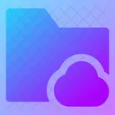 Folder Cloud Icon