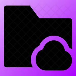 Folder Cloud  Icon