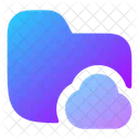 Folder Cloud  Icon