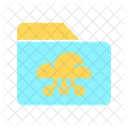 Folder cloud  Icon