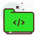 Folder Code Icon