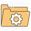 Folder Configuration Folder Setup Folder Maintenance Icon