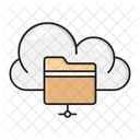 Folder Files Cloud Icon