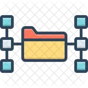 Folder Connection  Icon