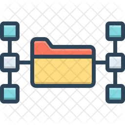 Folder Connection  Icon