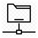 Folder Connection Folder Network Folder Sharing Icon