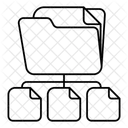 Folder Connection Connection Sharing Icon