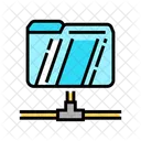 Folder Connection Folder Hosting Folder Sharing Icon