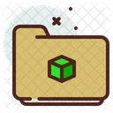 Folder Cube Icon