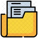 Folder data storage  Icon