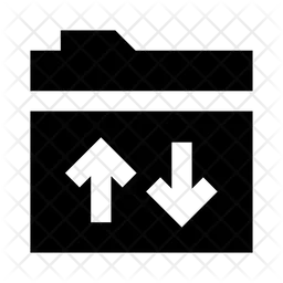 Folder Data Transfer  Icon