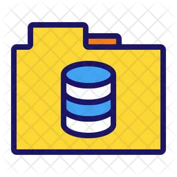 Folder Database  Icon