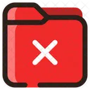 Folder Delete  Icon