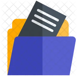 Folder Directory Flat Icon  Icon