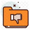 Folder Dislike Icon