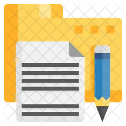 Folder Document  Icon