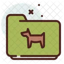 Folder Dog Icon