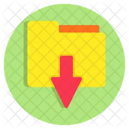 Folder download  Icon