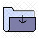 Folder Download  Icon